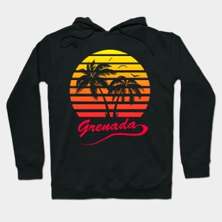 Grenada 80s Sunset Hoodie